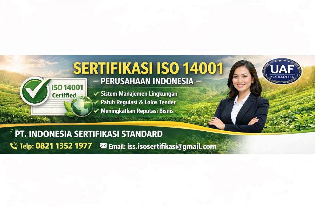 Audit sertifikasi ISO 14001 perusahaan di Indonesia