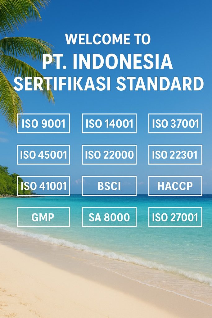 sertifikasi iso perusahaan indonesia