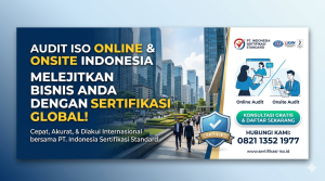 "Proses Audit ISO Online dan Onsite oleh PT Indonesia Sertifikasi Standard profesional"