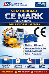 Biaya Sertifikasi CE marking