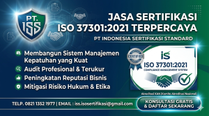 Sertifikat ISO 37301 Compliance Management System PT Indonesia Sertifikasi Standard
