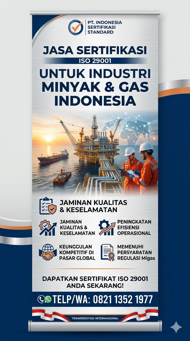 Sertifikasi ISO Migas PT Indonesia Sertifikasi Standard