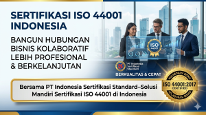lembaga sertifikasi ISO 44001 Indonesia