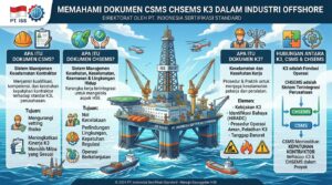 Infografis pengertian apa itu dokumen CSMS CHSEMS K3 oleh PT Indonesia Sertifikasi Standard