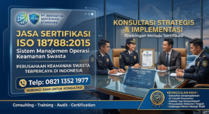 Konsultasi jasa sertifikasi ISO 18788 bersama PT Indonesia Sertifikasi Standard
